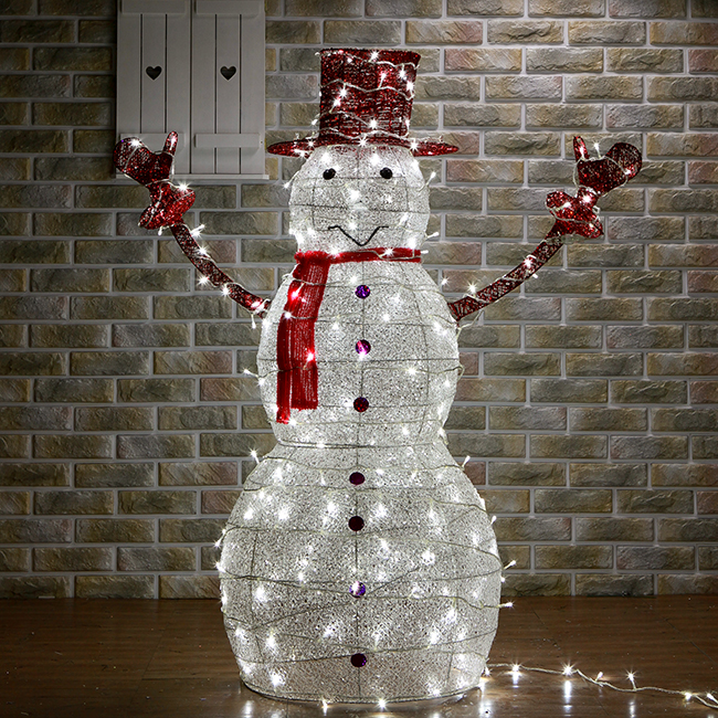 125cm LED 허그 눈사람 크리스마스장식(중)