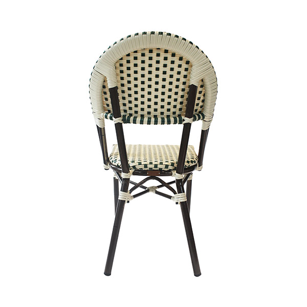 파리 카페 아이보리 라탄 디자인의자
