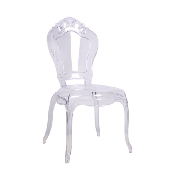 크라운 투명 인테리어 디자인의자