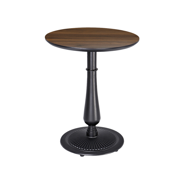브리즈 멀바우 카페 인테리어 주물 원형 테이블600