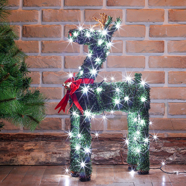 60cm LED 루돌프 사슴 크리스마스장식